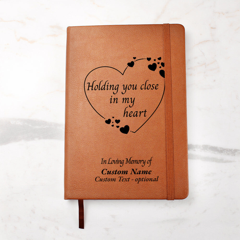 Holding you close - Vegan Leather Journal