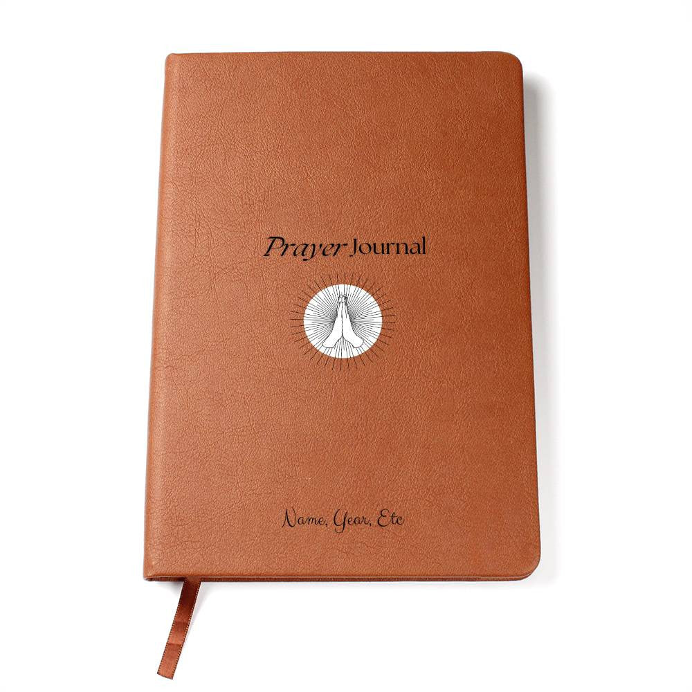 Prayer Journal - Vegan Leather Journal