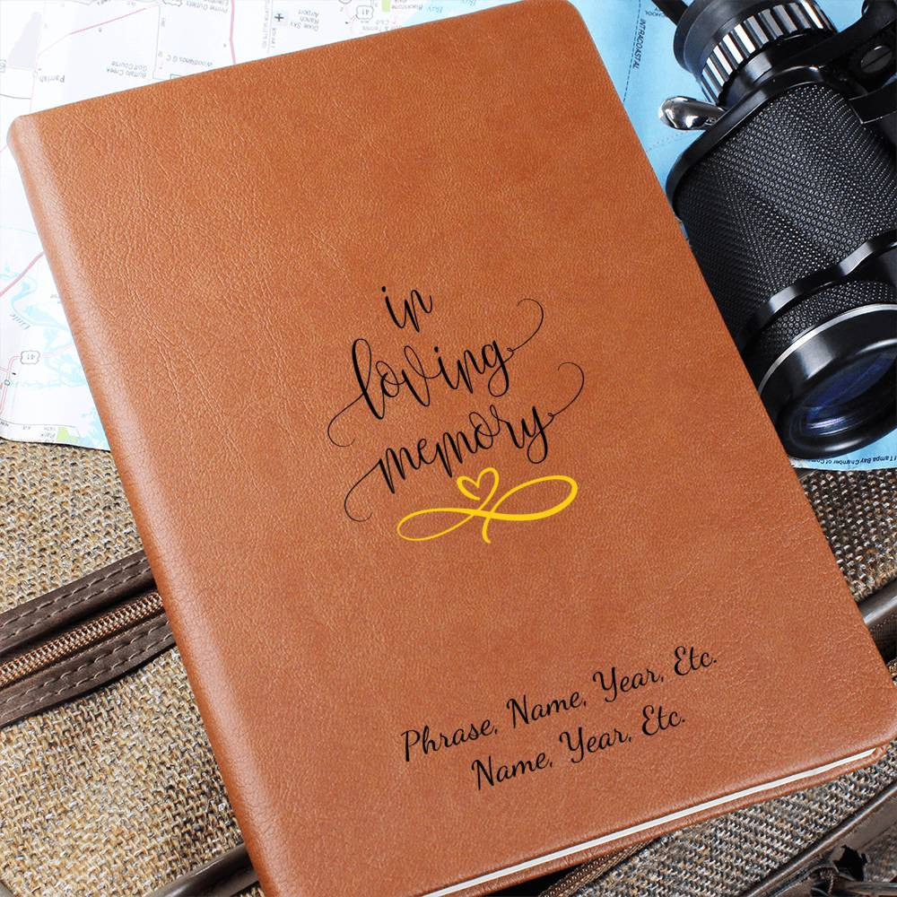 In Loving Memory - Vegan Leather Journal