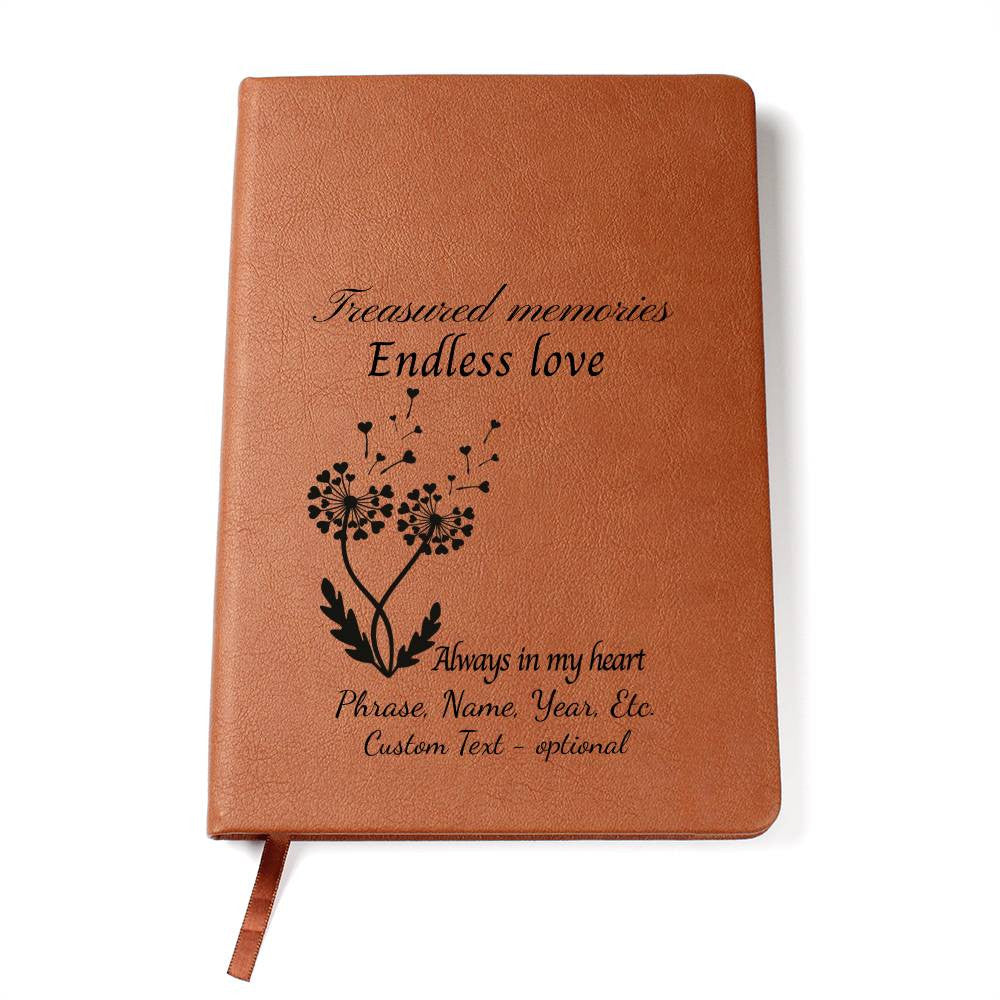 Treasured memories - Vegan Leather Journal