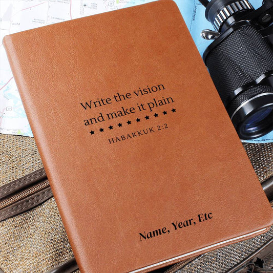 Write The Vision - Vegan Leather Journal