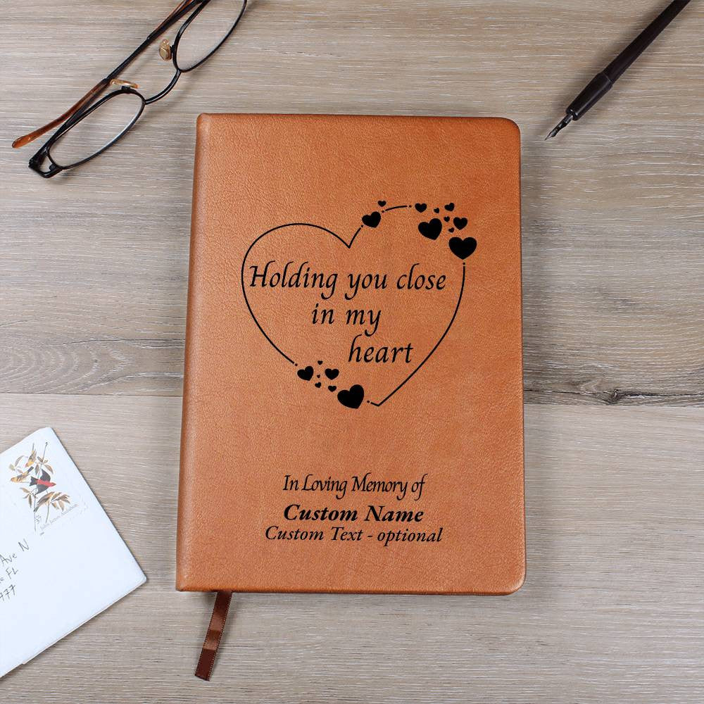Holding you close - Vegan Leather Journal