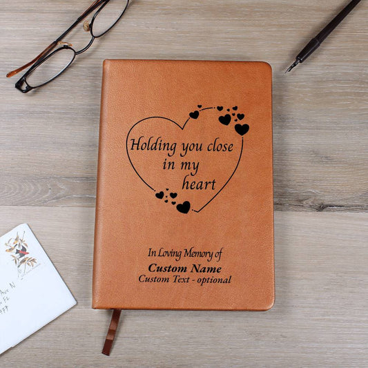 Holding you close - Vegan Leather Journal