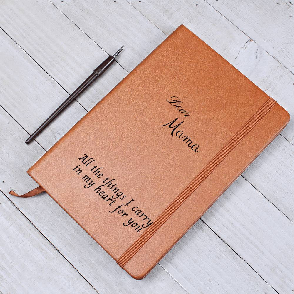 Dear {custom} - Vegan Leather Journal