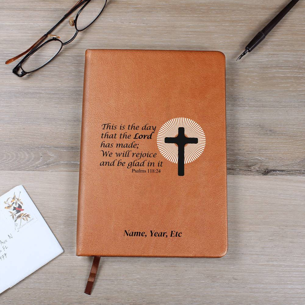 This Is The Day - Vegan Leather Journal