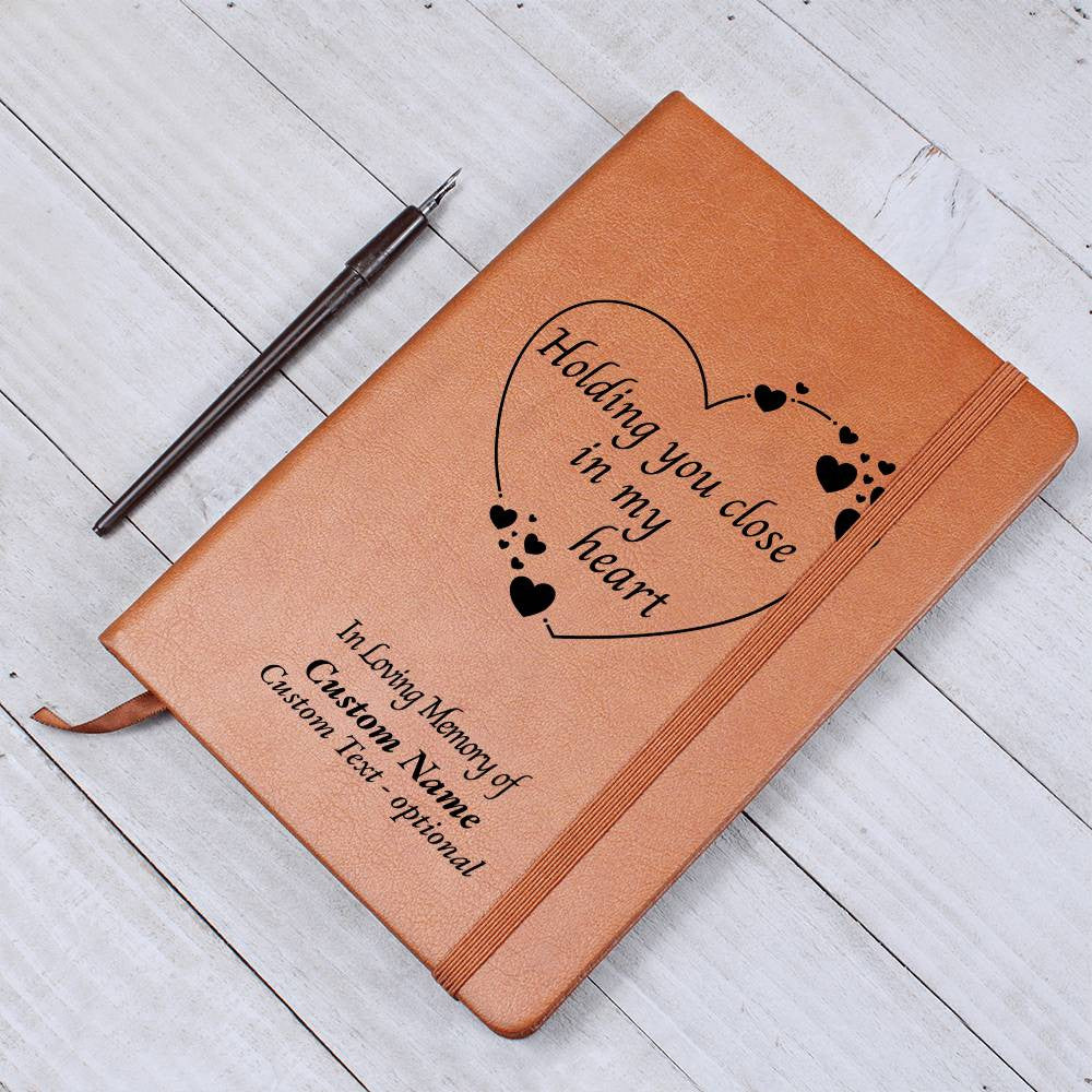 Holding you close - Vegan Leather Journal
