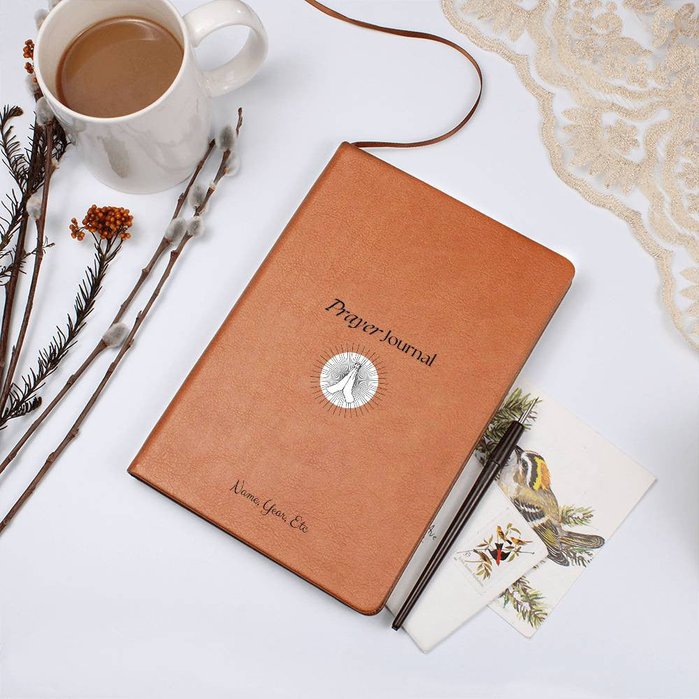 Prayer Journal - Vegan Leather Journal