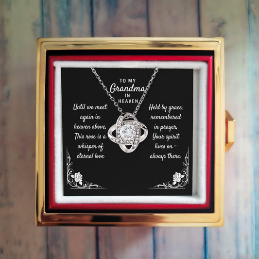 To My Grandma In Heaven - Rose of Remembrance