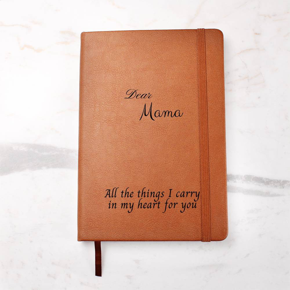 Dear {custom} - Vegan Leather Journal