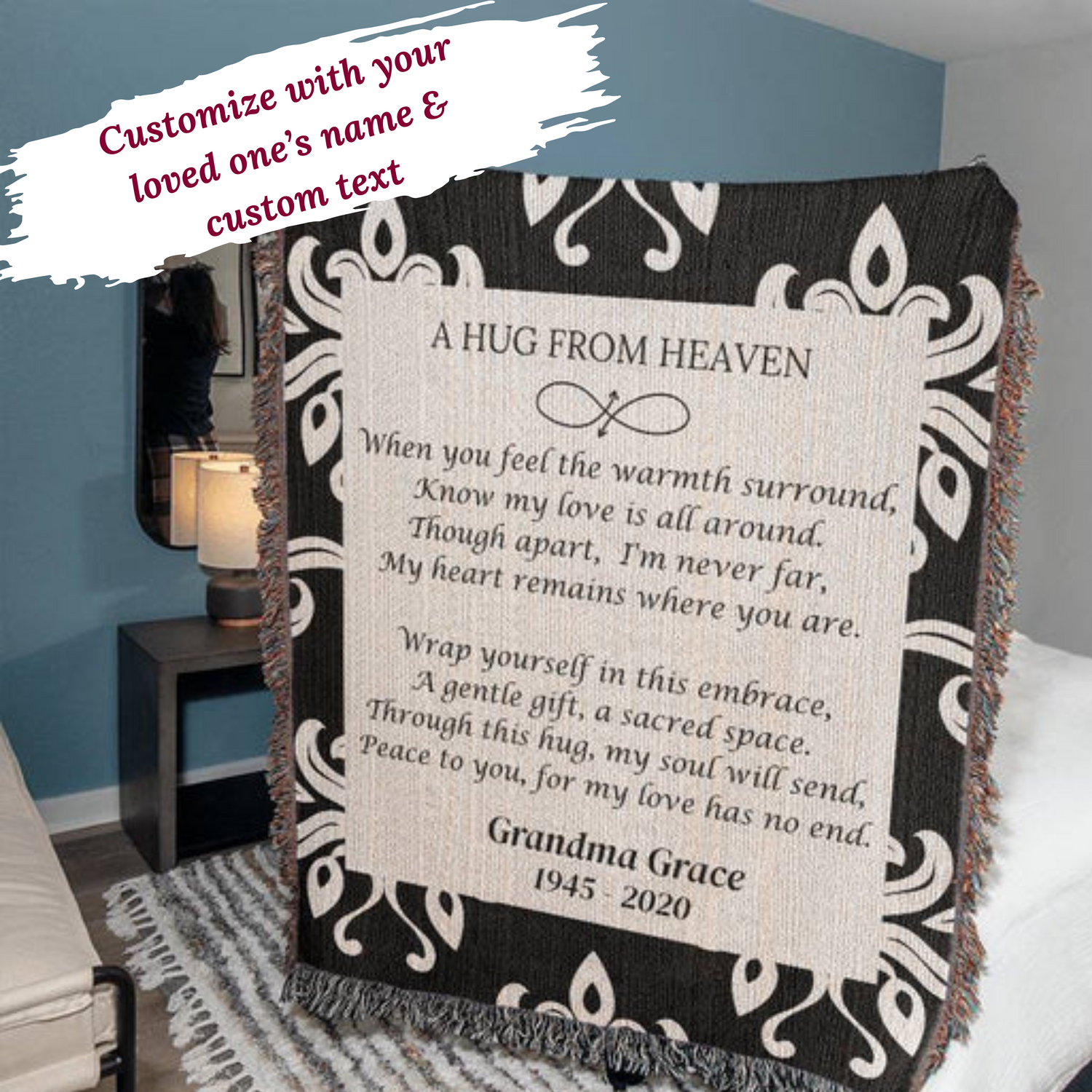 Memorial Woven Blankets