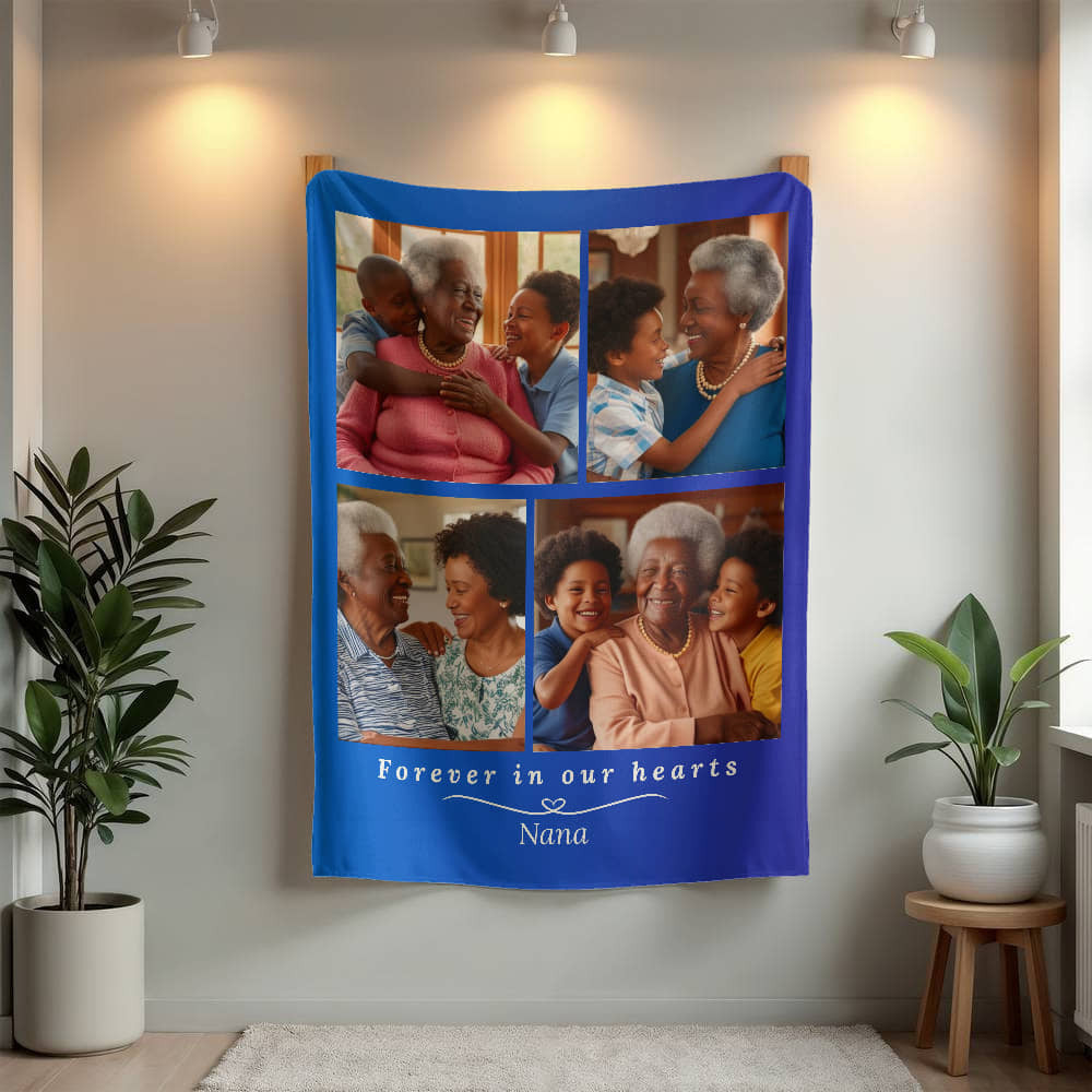 Forever in our hearts - Luxury Mink Fleece Blanket (60"x80")