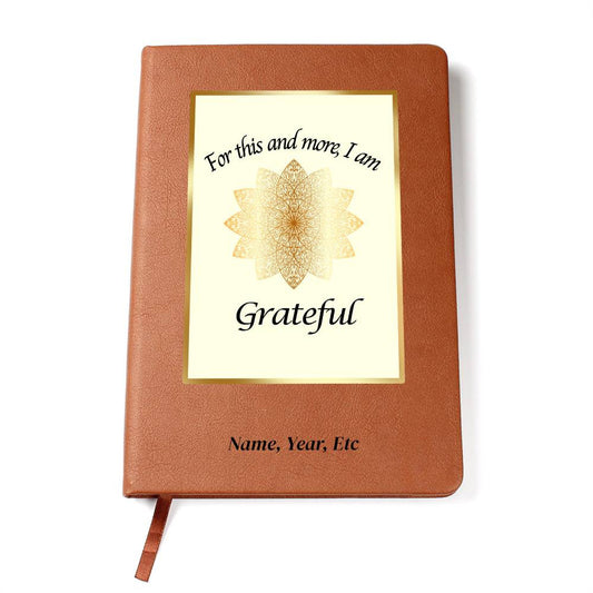 For This And More - Graphic Leather Journal