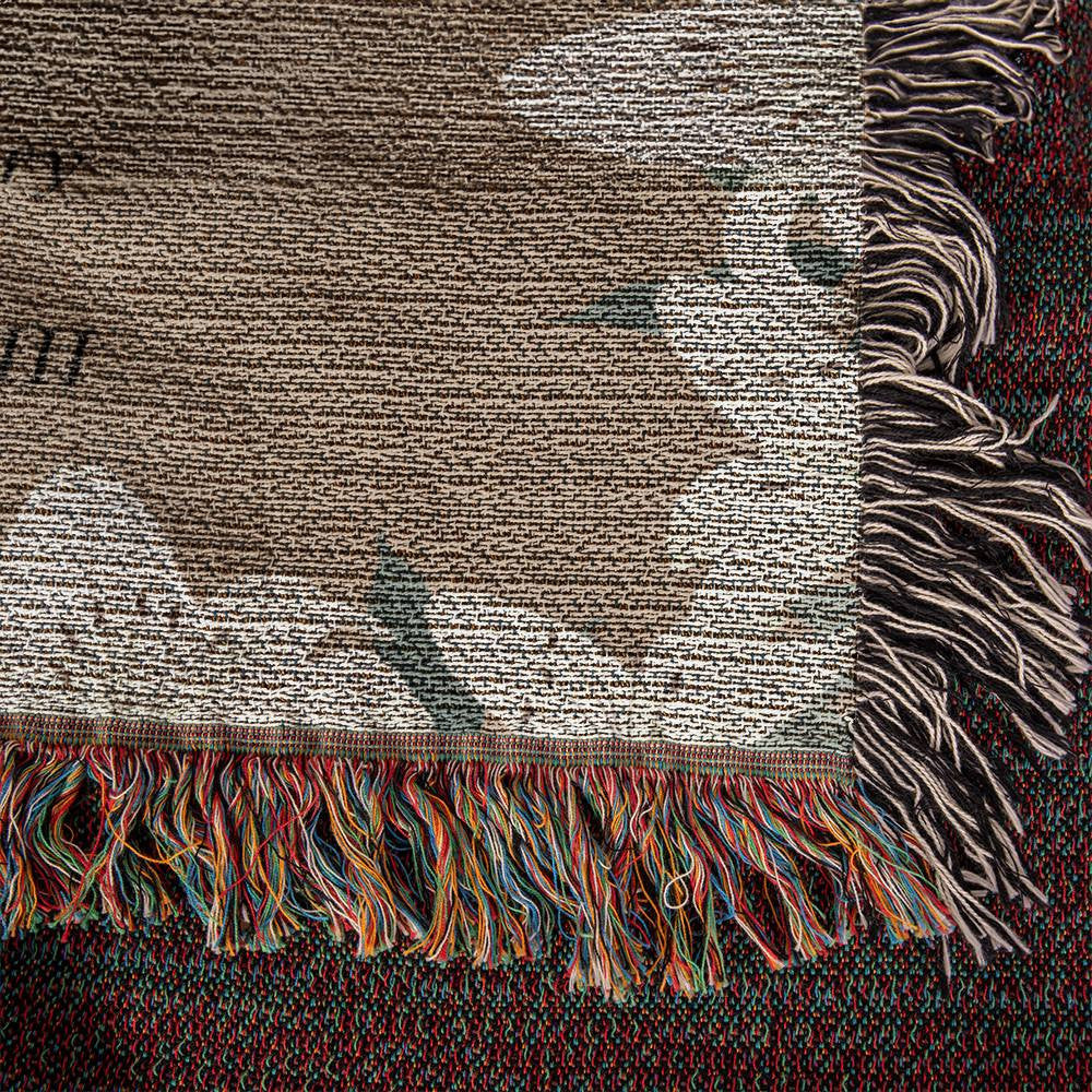 A Prayer for Peace - Heirloom Woven Blanket