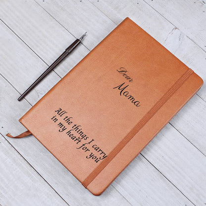 Dear {custom} - Vegan Leather Journal