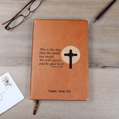 This Is The Day - Vegan Leather Journal