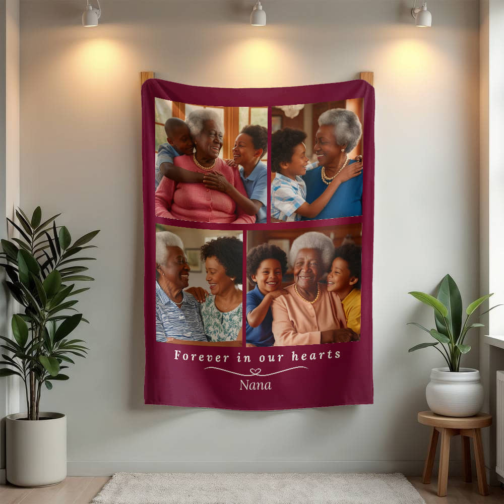 Forever in our hearts - Luxury Mink Fleece Blanket (60"x80")