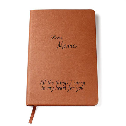 Dear {custom} - Vegan Leather Journal