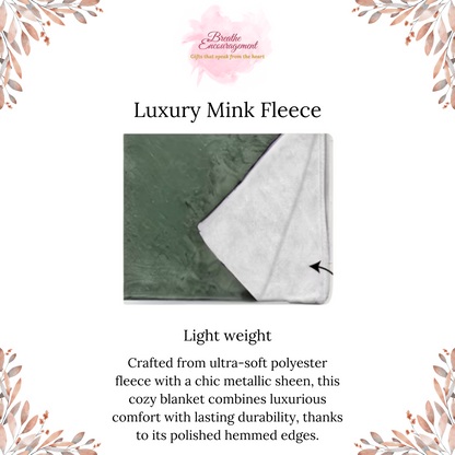 Melody Keepsake - Luxury Mink Fleece Blanket (60"x80")