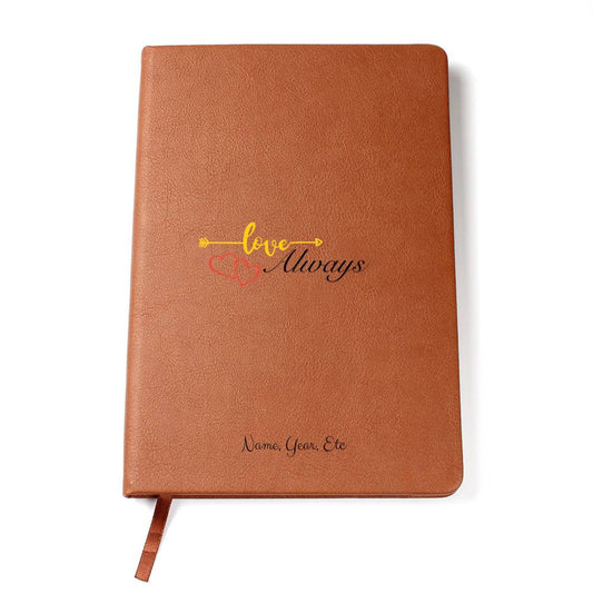 Love Always - Graphic Leather Journal