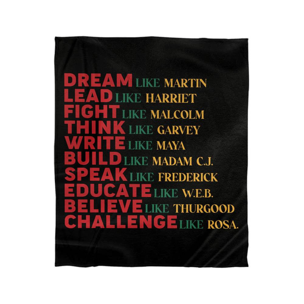 Dream like Martin - Luxury Mink Fleece Blanket