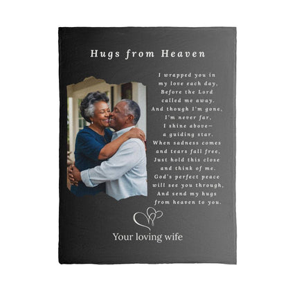 Hugs From Heaven - Luxury Mink Fleece Blanket (60"x80")